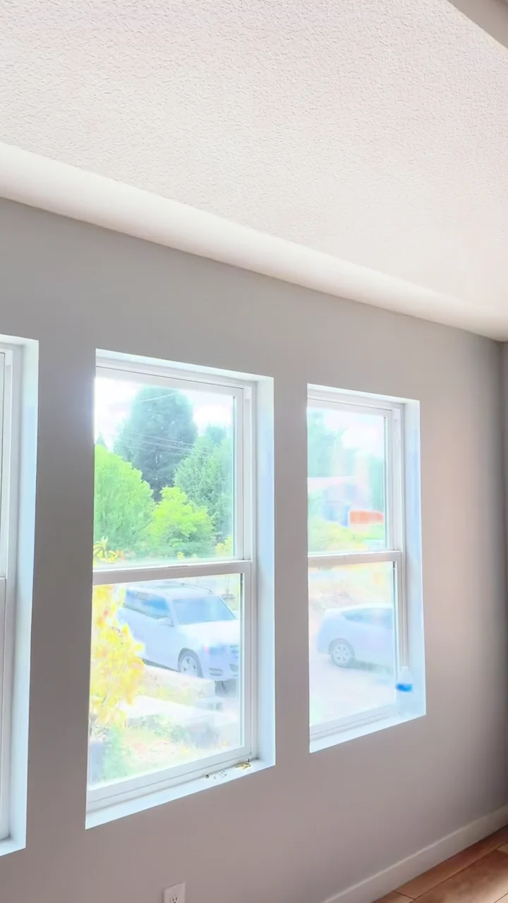 Finished walls and ceilings through the living area, hallways and rooms of a home.